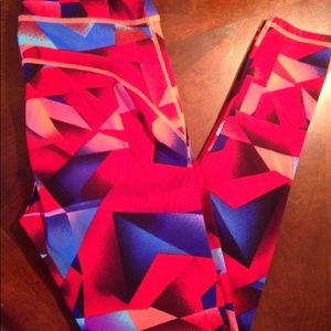 Bold Print Workout Tights